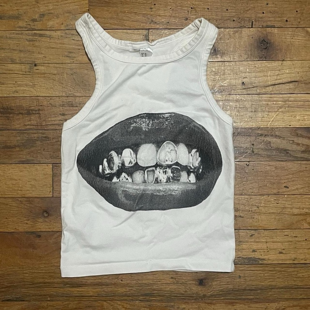 Melimayy Studios Off White Tank